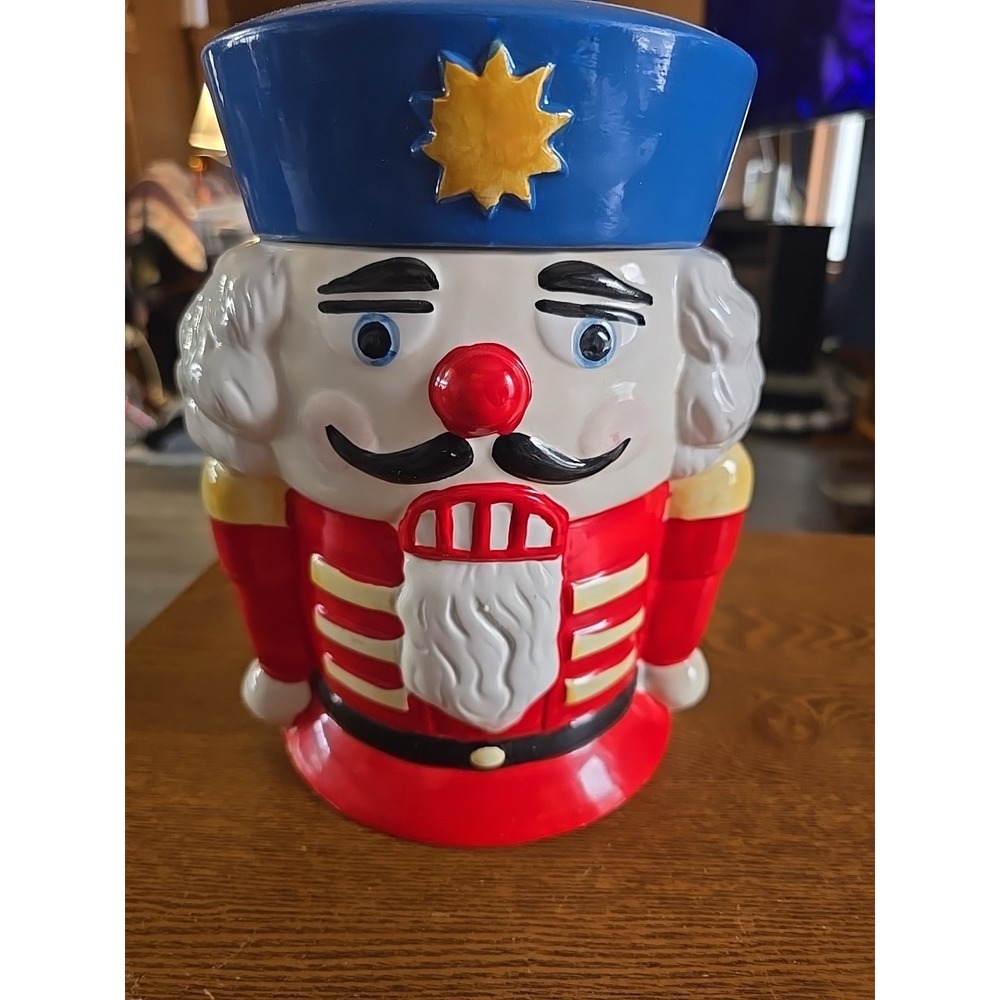 Nutcracker Ceramic‎ Cookie Jar